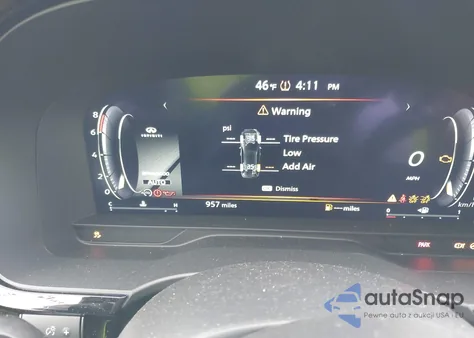 2025 Infiniti Qx60 Autograph Awd z USA, uszkodzony, nr VIN 5N1AL1HU9SC347798